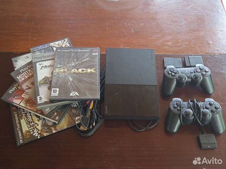 Sony PS2 прошитая (49 дисков)