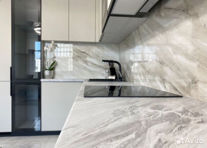 Кухня Коффейный Минимализм по индивидуальному зака