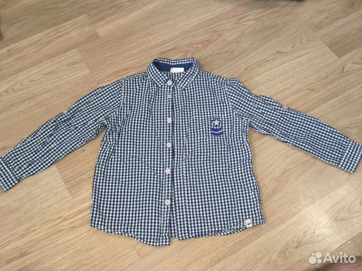 Рубашка на мальчика 116