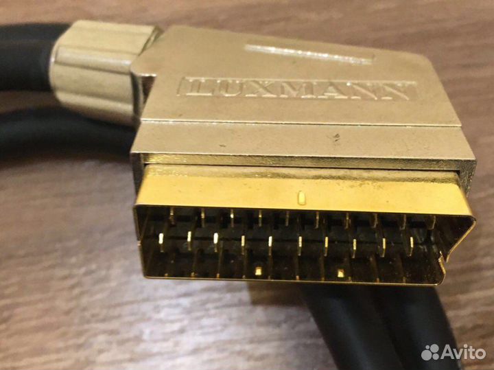 Кабель luxmann (scart - scart) Германия 1,5 метра