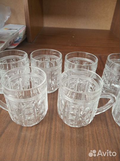 Кружка хрустальная