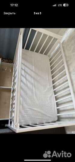 Детская кроватка