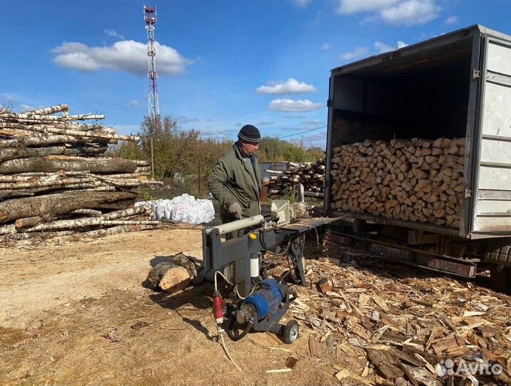 Дрова березовые колотые