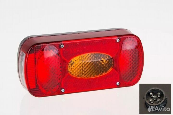 Фонарь задний на прицеп MD-036 L bajonet с противо