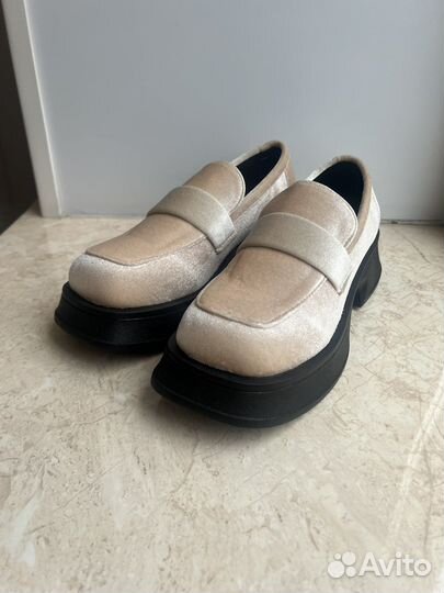 Туфли на массивной подошве