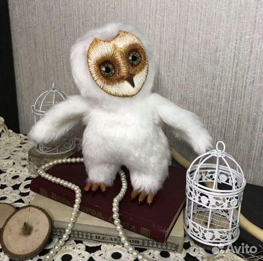 Авторская игрушка сова