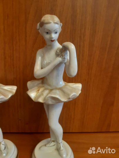 Статуэтка балерина фарфор Вербилки