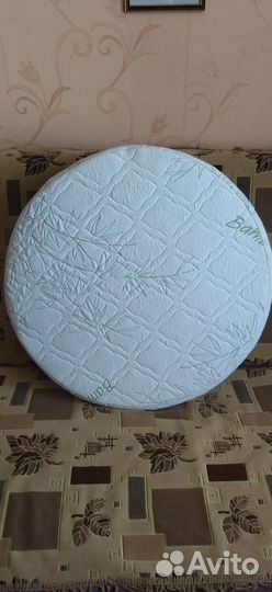 Матрас круглый в детскую кроватку