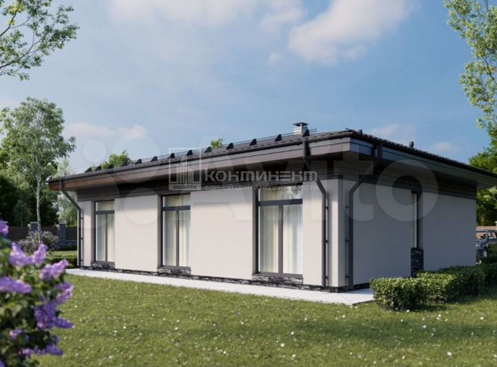 Коттедж 115 м² на участке 10 сот.