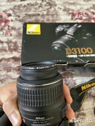 Зеркальный фотоаппарат nikon d3100