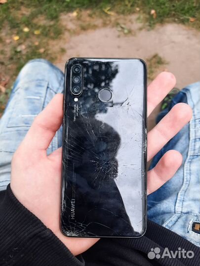 Huawei p30 lite 128gb битый