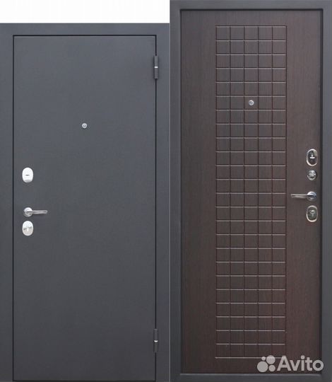 Металлические входные двери