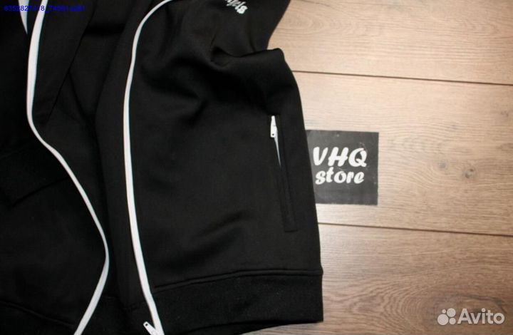 Palm Angels чёрная олимпийка (Арт.33497)