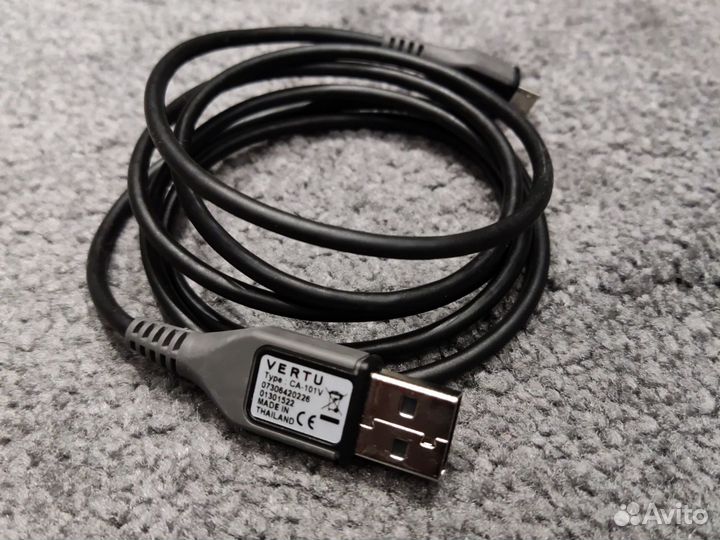 Шнурusb/ micro USB Vertu