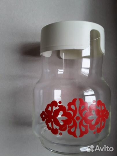 Банка для сыпучих, стеклянная, 1 л, пр-во СССР