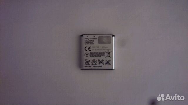 Аккумулятор Sony Ericsson