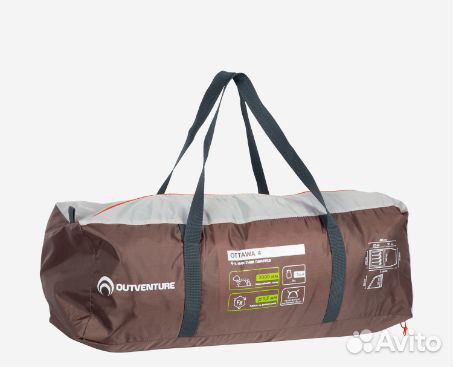 Палатка 4-местная Outventure Ottawa 4