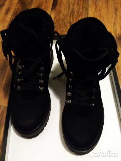 Женские зимние ботинки Tendance 38 размер шнуровка