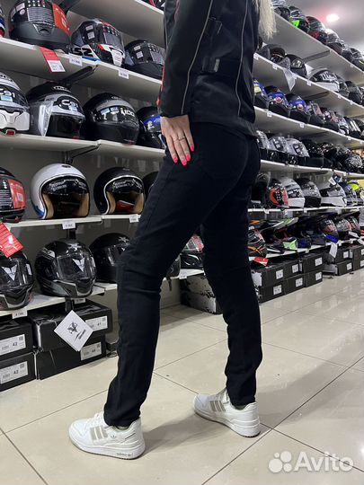 Starks Мотоджинсы zena Slim Fit, черный