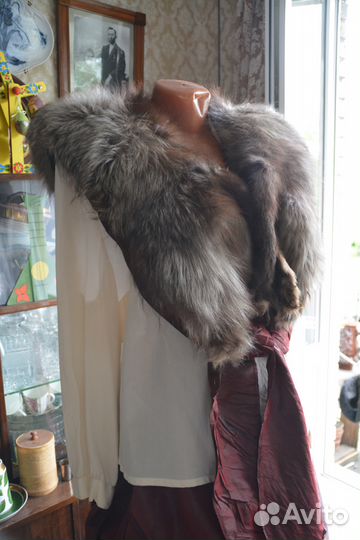 Воротник из чернобурки