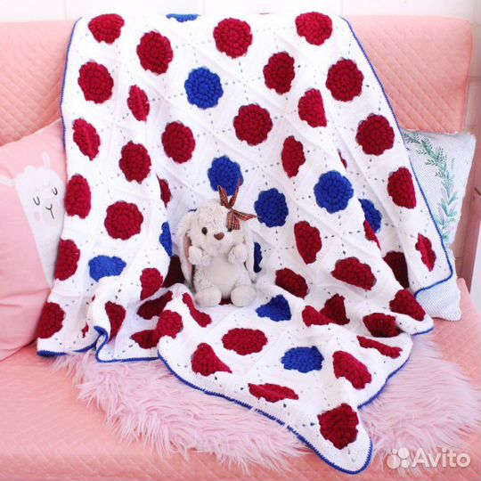 Плед ручной работы