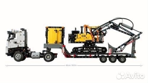 Lego 42175 Technic Грузовик Volvo FMX и экскаватор