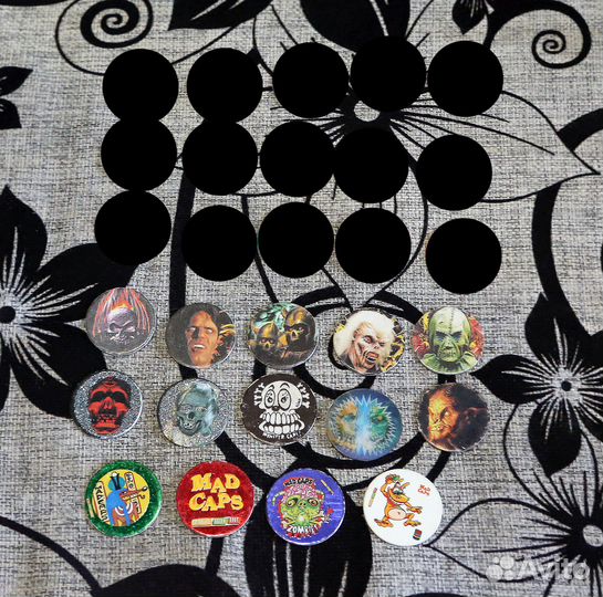 Фишки, сотки, кэпсы, Bionicle, Power Rangers, Шрек