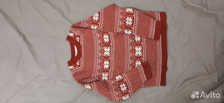 Большой пакет осенней одежды для мальчика р.104