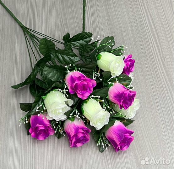 Букет из искусственных цветов Розы Декоративное