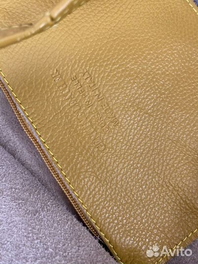 Сумка хобо натуральная кожа Италия