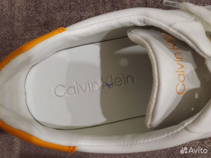 Кеды,кроссовки кожа Calvin Klein, оригинал,новые