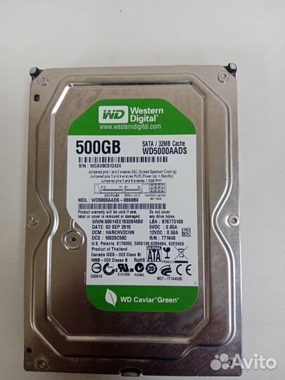 Жесткий диск Western Digital RE3 500Гб