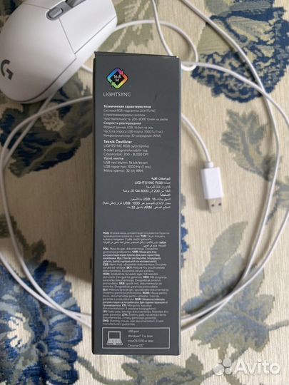 Мышь logitech g102