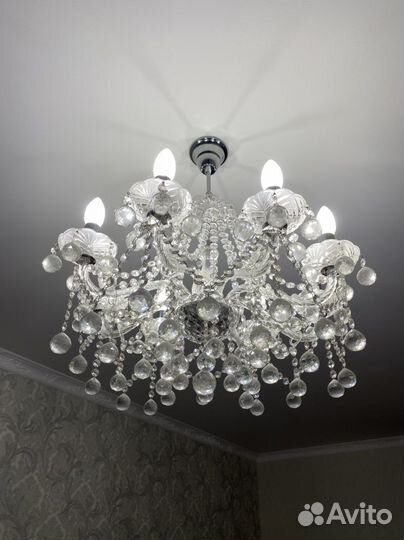 Люстра хрустальная Чехия