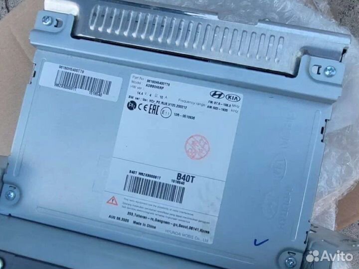 Штатная магнитола Хендай Солярис 2 с 2021 г.в