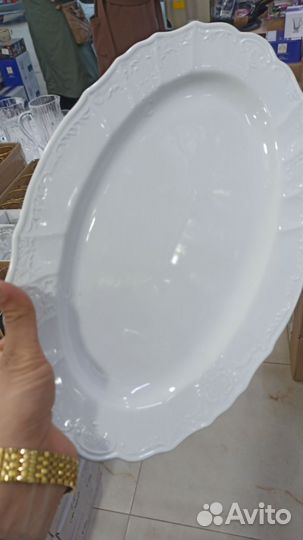 Белый без золото Фабрика Bernadotte(Бернадот)