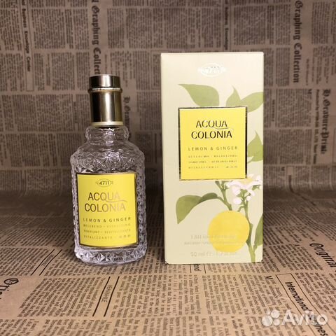 Одеколон 4711 Acqua Colonia Lemon Ginger лимон