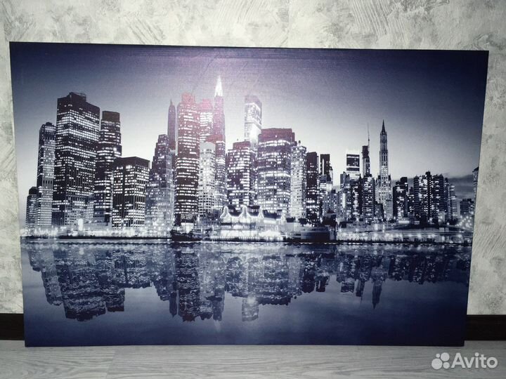 Картина Манхэттен.90х60см