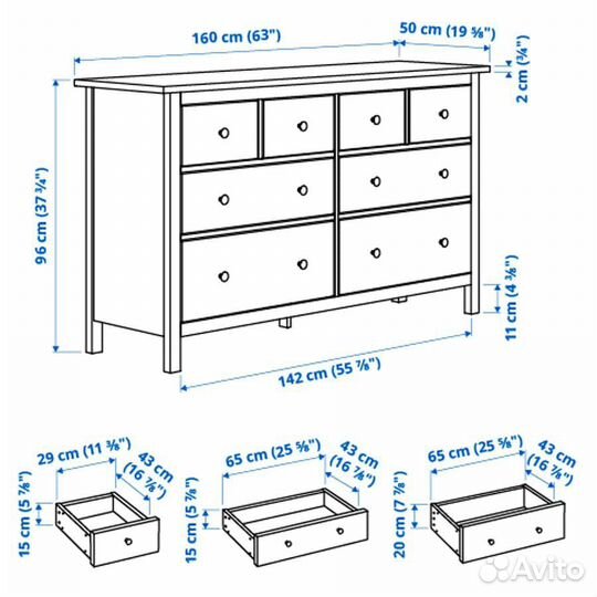 Комод IKEA hemnes