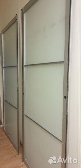 Двери для шкафа купе IKEA бу 2 штуки