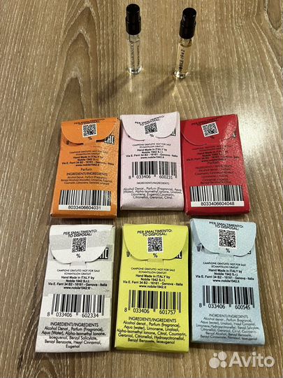 Ароматы nobile 1942,оригинал