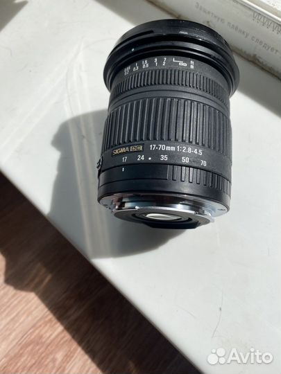 Объектив Sigma 17-70mm