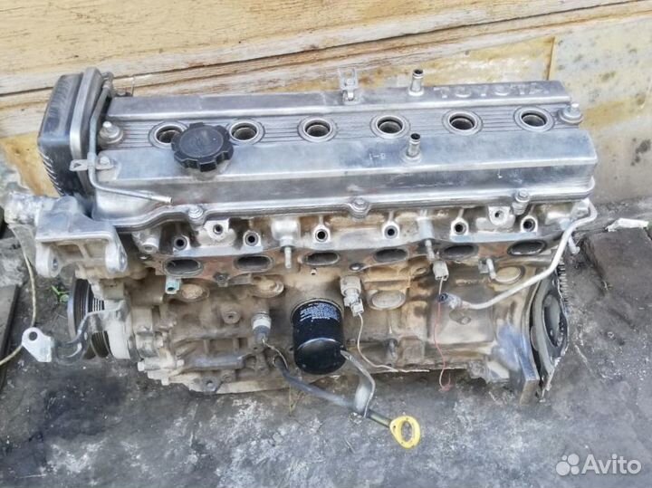 Двигатель Toyota Mark II GX90 (1GFE) Трамблёрный