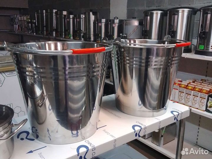 Ведро из нержавейки