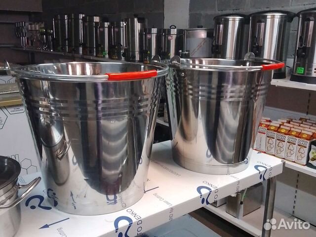 Ведро из нержавейки
