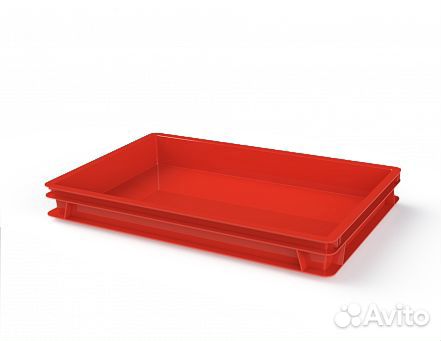 Ящик полимерный для полуфабрикатов сплошной