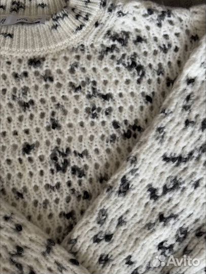 Свитер mango с коровьим принтом