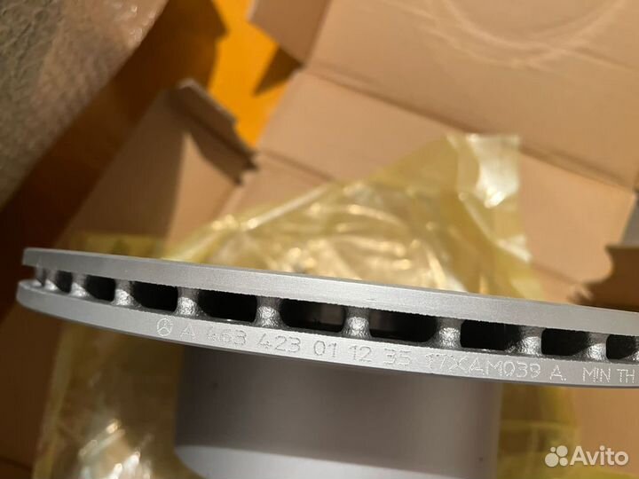 Тормозной диск задний Мерседес W463 6.3 Амг