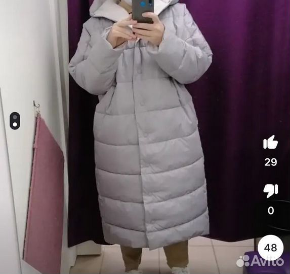 Пуховик женский