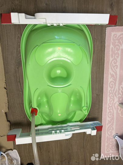 Детская ванночка с креплением на ванну